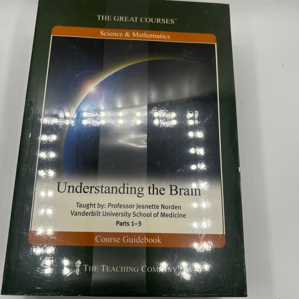 The Great Courses Understanding the Brain Parts 1-3‎ DVD Set Jeanette Norden NEW